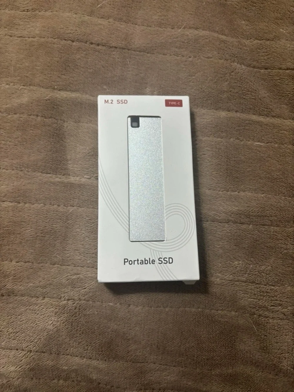 Portable M.2 SSD External Drive - Silver